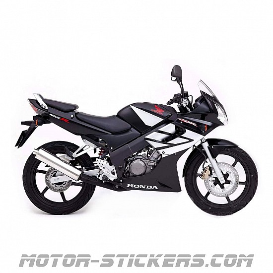Honda CBR 125R 2006 decals